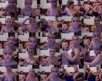 bootyluversdream — 33 minute Chaturbate couple teen cam video, SD, Feb 16, 2015