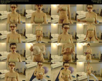 VioletFoxy — 33 minute MyFreeCams teen cam video, 480p, Jun 1, 2019