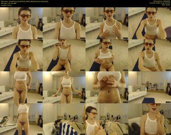 VioletFoxy — 25 minute MyFreeCams teen cam video, 480p, Jun 1, 2019