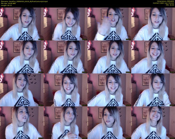 Serafina — 5 minute MyFreeCams teen cam video, 480p, Sep 28, 2019