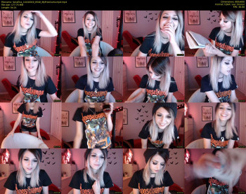 Serafina — 35 minute MyFreeCams teen cam video, 480p, Oct 14, 2019