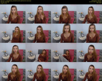 LucyNewBeauty — 40 minute MyFreeCams teen cam video, SD, Oct 16, 2019