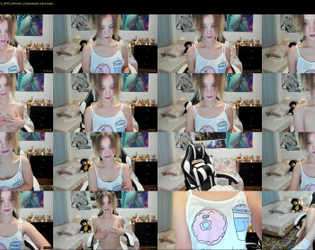 veronica_space — 68 minute Chaturbate female teen cam video, 720p, Oct 24, 2022
