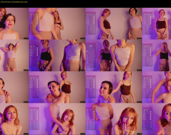 gloriamichele — 54 minute Chaturbate couple teen cam video, 1080p, Nov 13, 2022