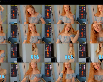 fire_red_ — 54 minute Chaturbate female teen cam video, 1080p, Feb 2, 2023