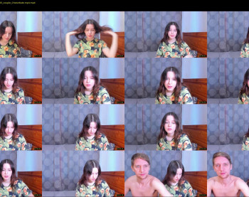 sledadora — 4 minute Chaturbate couple teen cam video, 720p, Feb 2, 2023