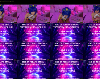 finleyfae — 5 minute Chaturbate female teen cam video, 720p, Mar 14, 2023