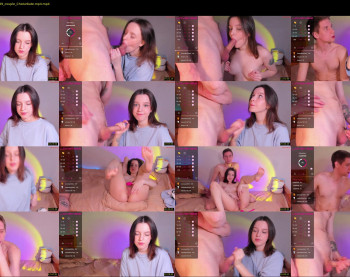 sledadora — 63 minute Chaturbate couple teen cam video, 720p, May 1, 2023