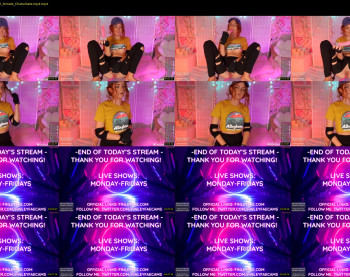 finleyfae — 6 minute Chaturbate female teen cam video, 720p, May 3, 2023