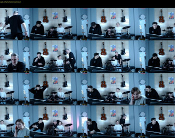 hizgi — 5 minute Chaturbate couple teen cam video, 720p, May 19, 2023