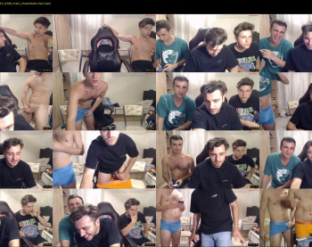 2handsomeman — 76 minute Chaturbate male teen cam video, 480p, Jul 8, 2023