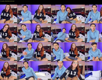 nick_april — 41 minute Chaturbate couple teen cam video, 720p, Sep 15, 2023