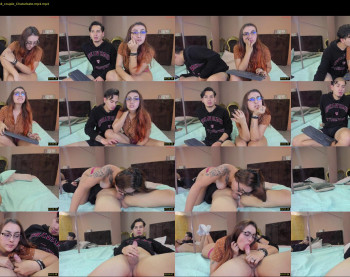 nick_april — 47 minute Chaturbate couple teen cam video, 720p, Oct 12, 2023