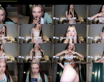 small_blondee — 120 minute Chaturbate female teen cam video, 720p, Nov 10, 2023