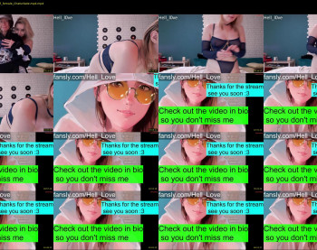 hell_l0ve — 55 minute Chaturbate female teen cam video, 720p, Sep 8, 2024