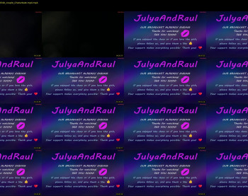 julyaandraul — 5 minute Chaturbate couple teen cam video, 720p, Sep 24, 2024