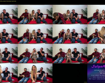 julyaandraul — 19 minute Chaturbate couple teen cam video, 720p, Oct 20, 2024