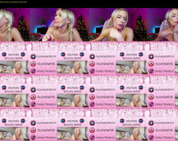oliviaowens — 4 minute Chaturbate female teen cam video, 720p, Dec 12, 2024