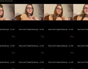 existencee — 12 minute Chaturbate female teen cam video, 720p, Dec 20, 2024