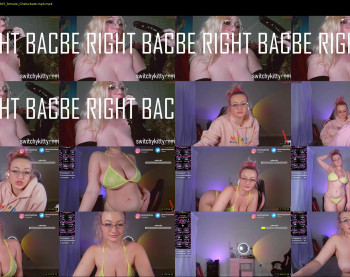 switchykitty — 121 minute Chaturbate female teen cam video, 720p, Jan 21, 2025