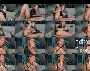solar_kate — 23 minute Chaturbate female teen cam video, 720p, Feb 21, 2025