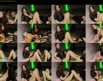 adele_fallen — 58 minute Chaturbate couple teen cam video, 720p, Feb 25, 2025