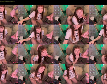 harleyspy — 8 minute Chaturbate couple teen cam video, 720p, Mar 8, 2025
