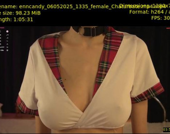 enncandy — 66 minute Chaturbate female teen cam video, 720p, May 6, 2025