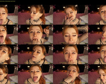 enncandy — 25 minute Chaturbate female teen cam video, 720p, May 30, 2025