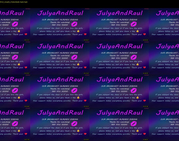 julyaandraul — 5 minute Chaturbate couple teen cam video, 720p, Jun 7, 2025