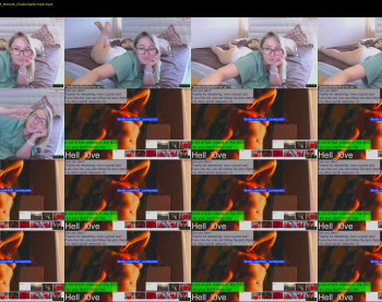 hell_l0ve — 24 minute Chaturbate female teen cam video, 720p, Jul 7, 2025