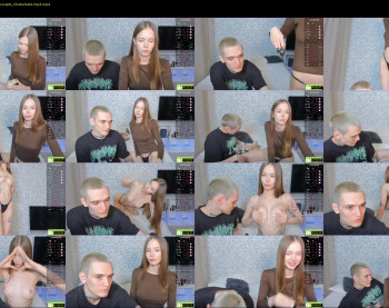 eshcka — 56 minute Chaturbate couple teen cam video, 720p, Jul 21, 2025