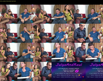 julyaandraul — 19 minute Chaturbate couple teen cam video, 720p, Oct 7, 2025