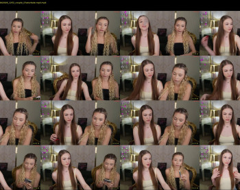 bright_diamonds_054 — 4 minute Chaturbate couple teen cam video, 720p, Apr 8, 2026