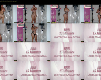 milavalentinax — 37 minute Chaturbate female teen cam video, 720p, Apr 19, 2026
